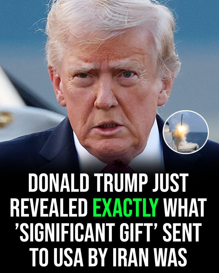 Trump reveals exactly what ‘significant gift’ he got from Iran