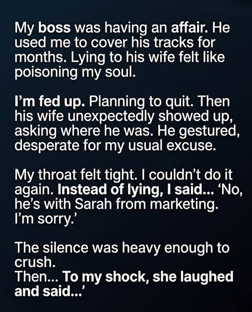 I Thought My Boss Was Hiding an Affair, One Phone Call Proved I Was ...