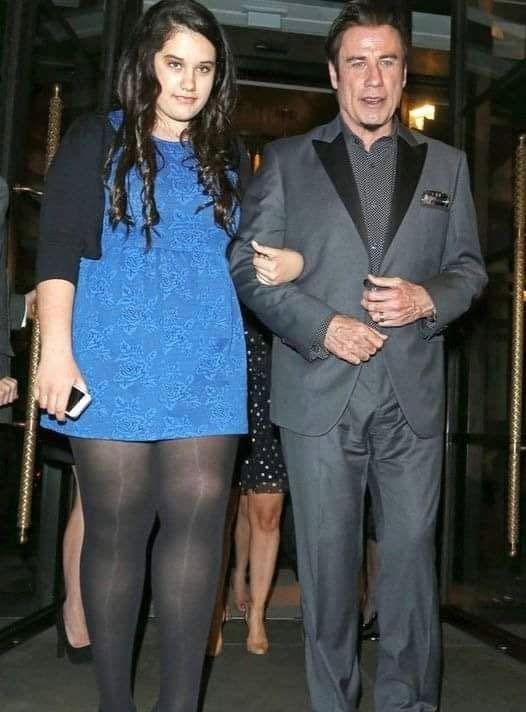 John Travolta’s daughter was chubby when she was little, but today she is probably the pretiest woman that ever existed more photos in comments️